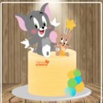 Arquivo Topo de Bolo Tom e Jerry Baby