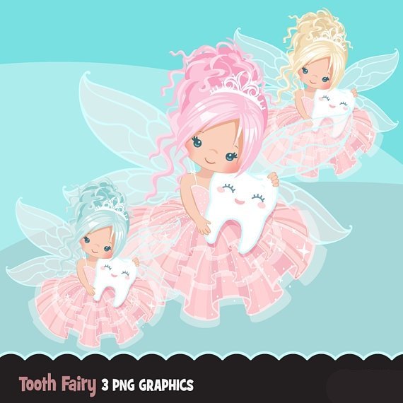 Tooth-Fairy-Blonde-MUJKA Kit Digital Fada do Dente Loira - Imagem 1