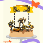 Arquivo Topo de Bolo Transformers Bumblebee