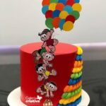 Arquivo Topo de Bolo Turma da Mônica Balões