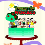 Arquivo Topo de Bolo Turma da Mônica em Camadas 2