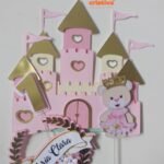 Arquivo Topo de Bolo Ursinha Princesa
