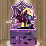 Arquivo Topo de Bolo Vampirina em Camadas