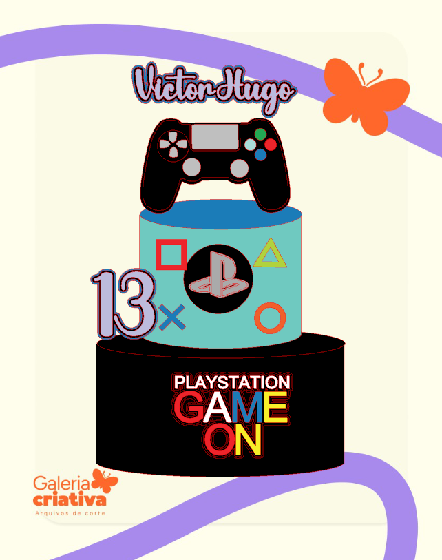 Vídeo Game 5 Arquivo Topo de Bolo Vídeo Game 5 - Imagem 1