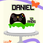 Arquivo Topo de Bolo Video Game em Camadas 2