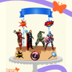 Arquivo Topo de Bolo Vingadores 1