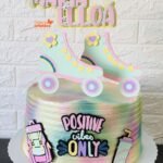 Arquivo Topo de Bolo Vsco Girl Patins em Camadas 2