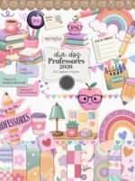 Kit Digital Dia dos Professores - Ilustrações e Papéis - Imagem 2