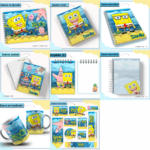 Arquivo Combo Escolar BOB ESPONJA