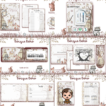 Arquivo Encadernação Baby BOSQUE BOHO