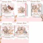 Arquivo Encadernação Baby ANIMAIS BOHO