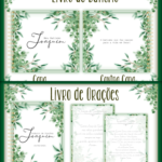 Arquivo Livro Batismo e de Oração FOLHAGEM