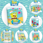Arquivo Combo Escolar Bob Esponja