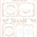 Arquivo Livro Batismo e de Oração FLORAL