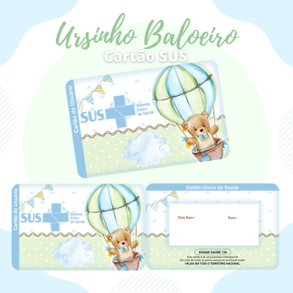 04 - URSINHO BALOEIRO. Arquivo Cartão SUS URSINHO BALOEIRO - Imagem 1