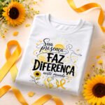 Arquivo Setembro Amarelo Kit Camisetas - Imagem 13
