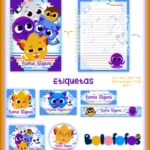 Arquivo Caderno e Etiqueta Escolar BOLOFOFOS