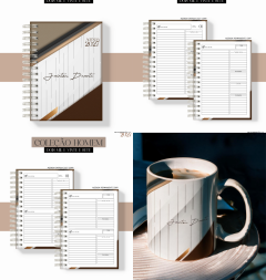 06-AGENDA HOMEM STRIPED. Arquivo Agenda Masculina Striped - Imagem 1