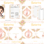 Arquivo Encadernação Baby BAILARINA