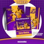 Arquivo Caderneta e Cartão SUS  Basquete Lakers