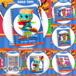 Arquivo Combo Escolar  Gato Tom