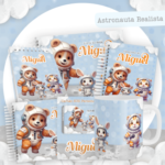 Arquivo Encadernação Baby  Bichinhos Astronauta