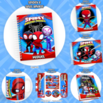 Arquivo Combo Escolar Homem Aranha