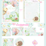 Arquivo Caderno e Etiqueta Escolar JARDIM