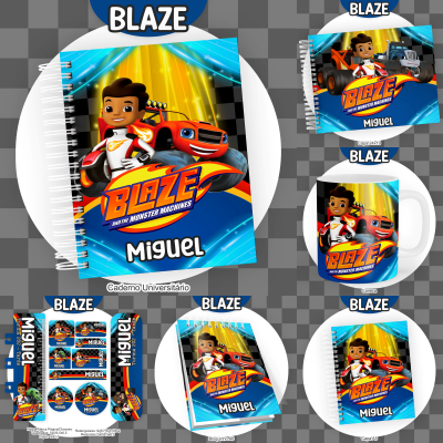 09-Blaze Arquivo Combo Escolar Blaze - Imagem 1