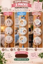 Arquivo Super Combo Bottons - 3 Packs Penduricalhos