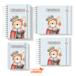 Arquivo Encadernação Baby Ursinho Realeza