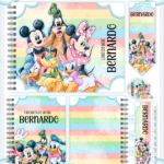 Arquivo Encadernação Baby Turma do Mickey
