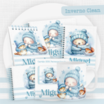 Arquivo Encadernação Baby Bichinhos no Inverno
