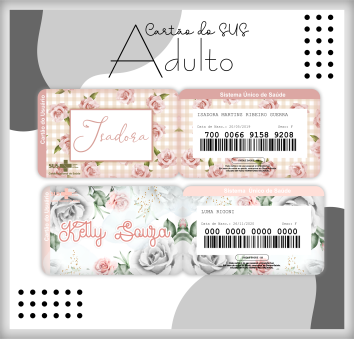 11 - FLORAIS. Arquivo Cartão SUS FLORAIS - Imagem 1