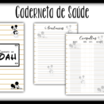 Arquivo Caderneta de Saúde Mickey Minimalista