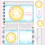 Arquivo Encadernação Baby  RAIOS DE SOL