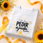 Arquivo Setembro Amarelo Kit Camisetas - Imagem 3