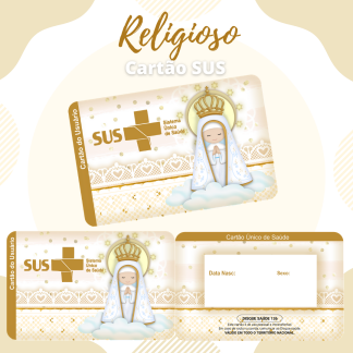 12 - RELIGIOSO. Arquivo Cartão SUS RELIGIOSO - Imagem 1