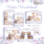 Arquivo Encadernação Baby WINTER WONDERLAND