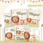 Arquivo Encadernação Baby  Bichinhos Boho