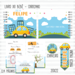 Arquivo Encadernação Baby  Carrinho