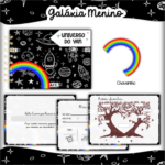 Arquivo Livro do Bebê GALAXIA PRETO COM ARCO IRIS