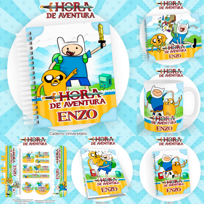 13-Hora-da-Aventura Arquivo Combo Escolar Hora da Aventura - Imagem 1