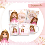 Arquivo Encadernação Baby Princesa