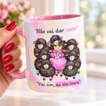 Arquivo Caneca Eu Sou Louca Editável no Canva