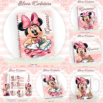 Arquivo Combo Escolar Minnie Confeiteira