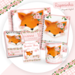 Arquivo Encadernação Baby Raposinha