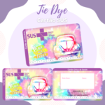 Arquivo Cartão SUS TIE DYE