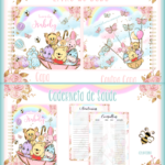 Arquivo Encadernação Baby Ursinho Pooh