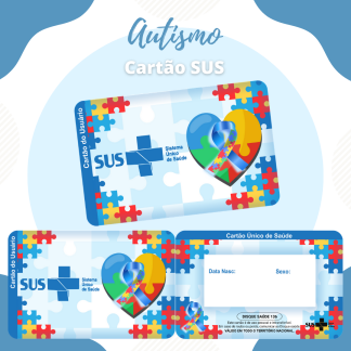 16 - AUTISMO. Arquivo Cartão SUS AUTISMO - Imagem 1